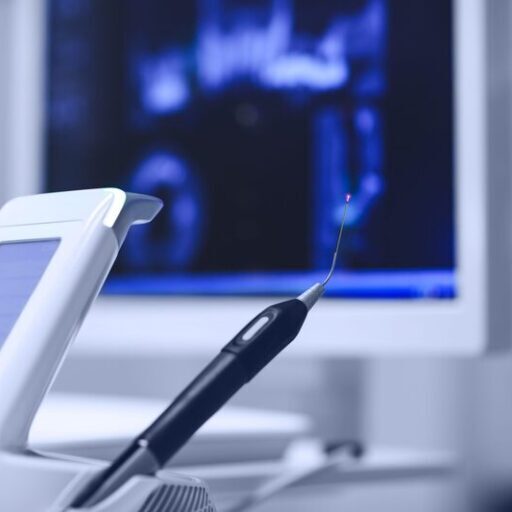 Dentist in Unley providing cold sore treatment with laser therapy.